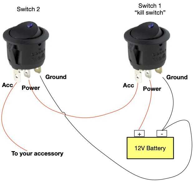 toggle switch wiring diagram