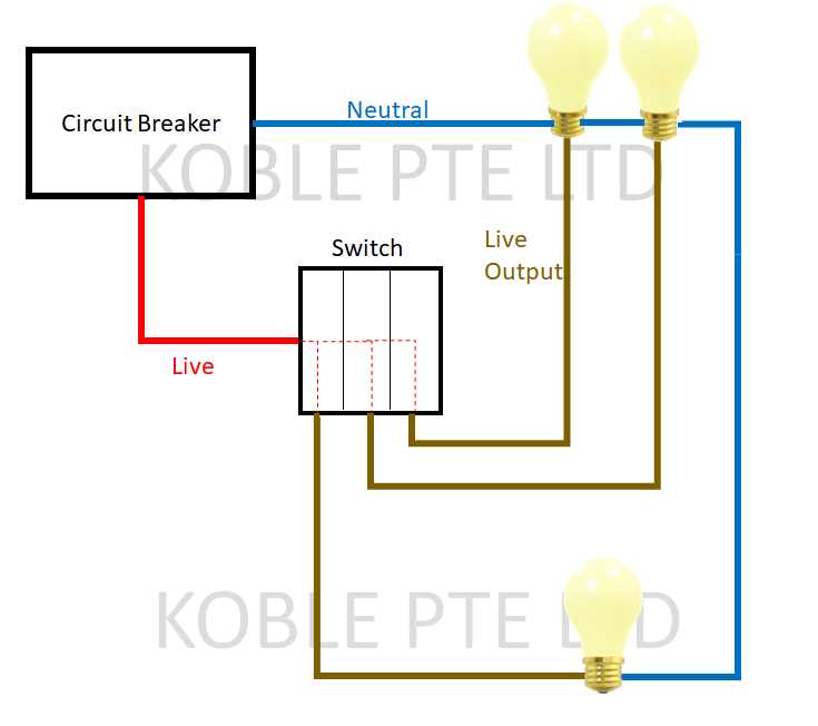 wiring diagram light switch