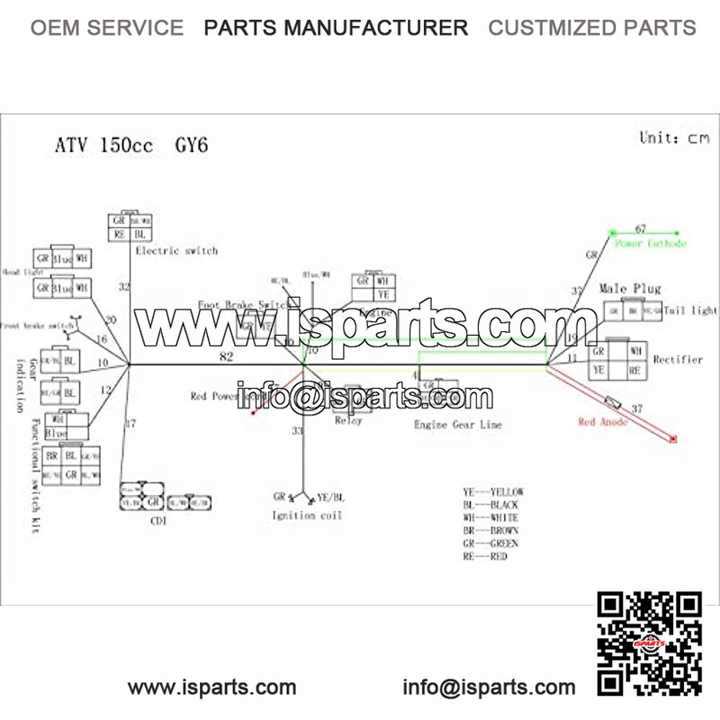 buggy 150cc go kart wiring diagram