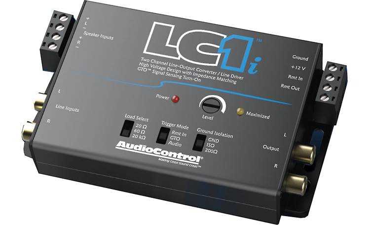 llc1 2 channel line output converter wiring diagram