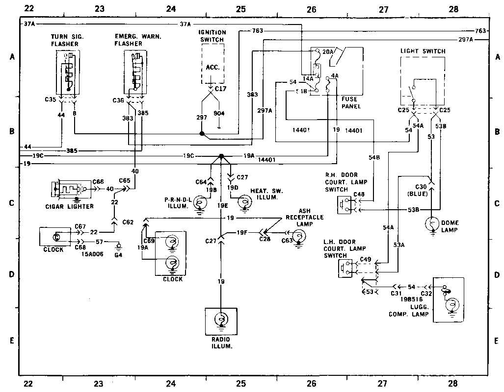 1970 mustang wiring diagram