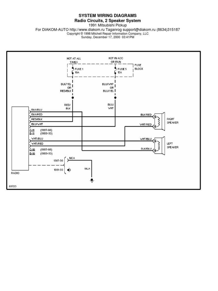 1997 dodge ram 1500 radio wiring diagram