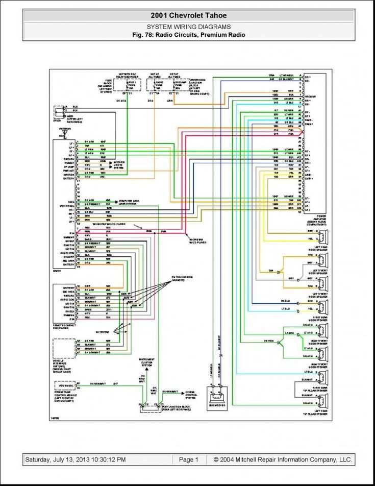 2003 chevrolet silverado radio wiring diagram