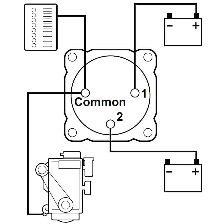 dual battery boat wiring diagram