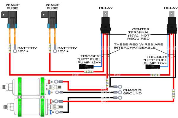 precision fuel pumps wiring diagram