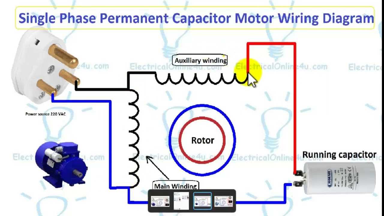 240 volt motor wiring diagram