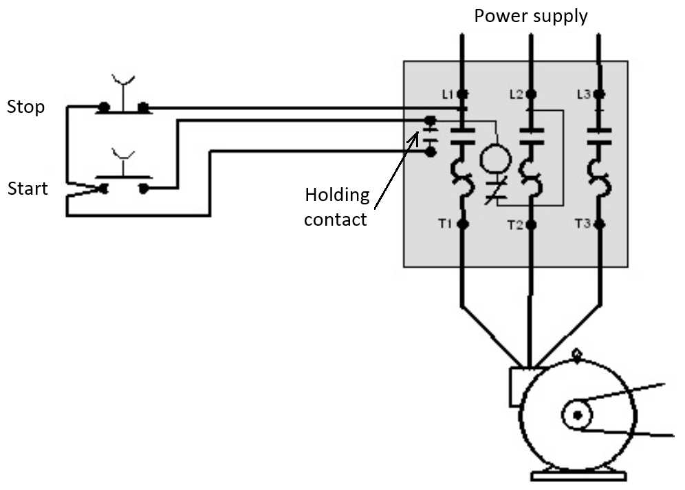 3 wire start stop wiring diagram