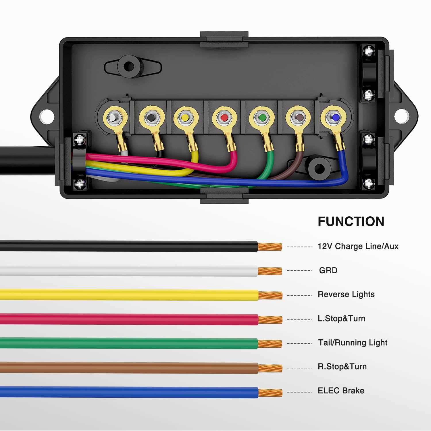 tractor trailer light wiring diagram