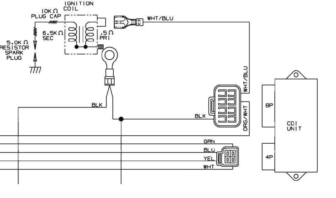 cdi ignition 8 pin cdi wiring diagram