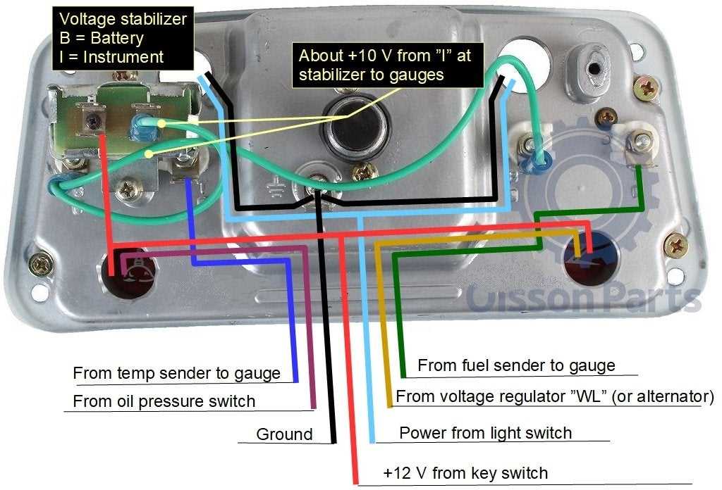 ford 3000 wiring diagram tractor