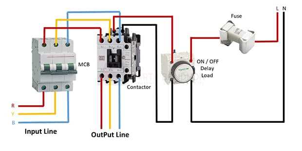 230v 3 phase wiring diagram