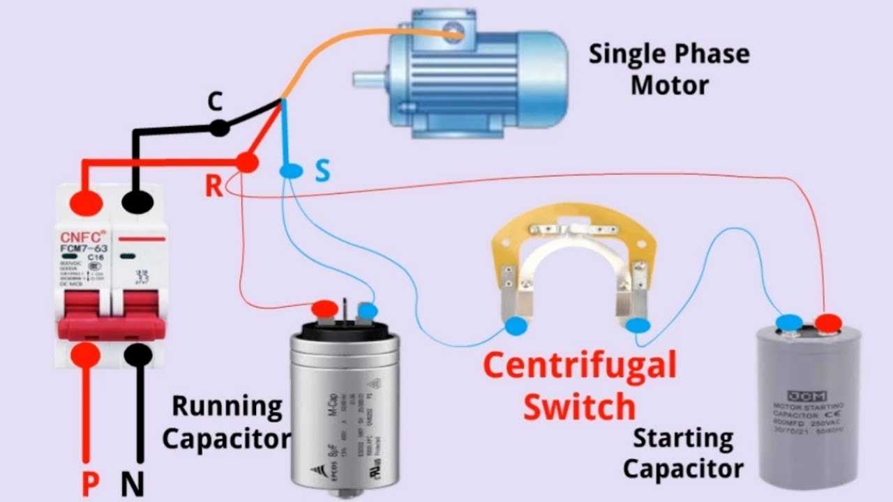 kickstart capacitor on pool pump wiring diagram