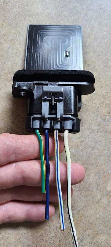 12 pin connector wiring diagram for blower motor