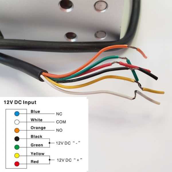 24v magnetic door lock wiring diagram