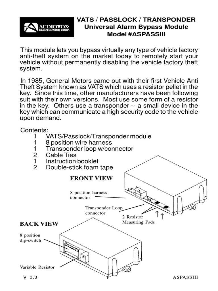 vats bypass wiring diagram