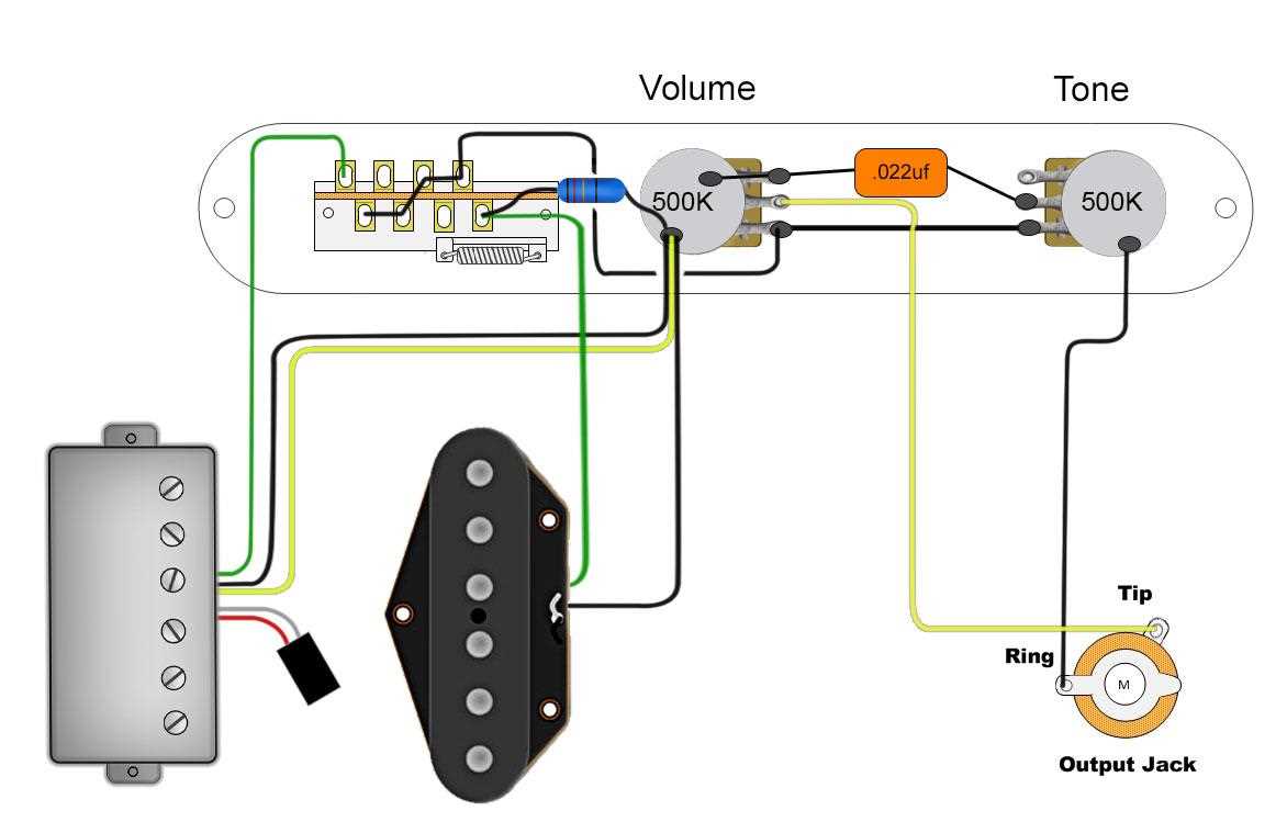 wiring diagram telecaster 3 way switch