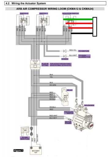 arb compressor wiring diagram