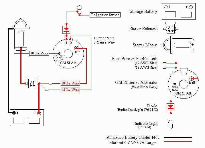 delco remy alternator wiring diagram