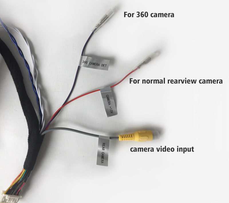 backup camera wiring diagram