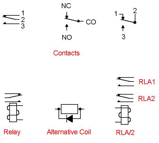 contact wiring diagram