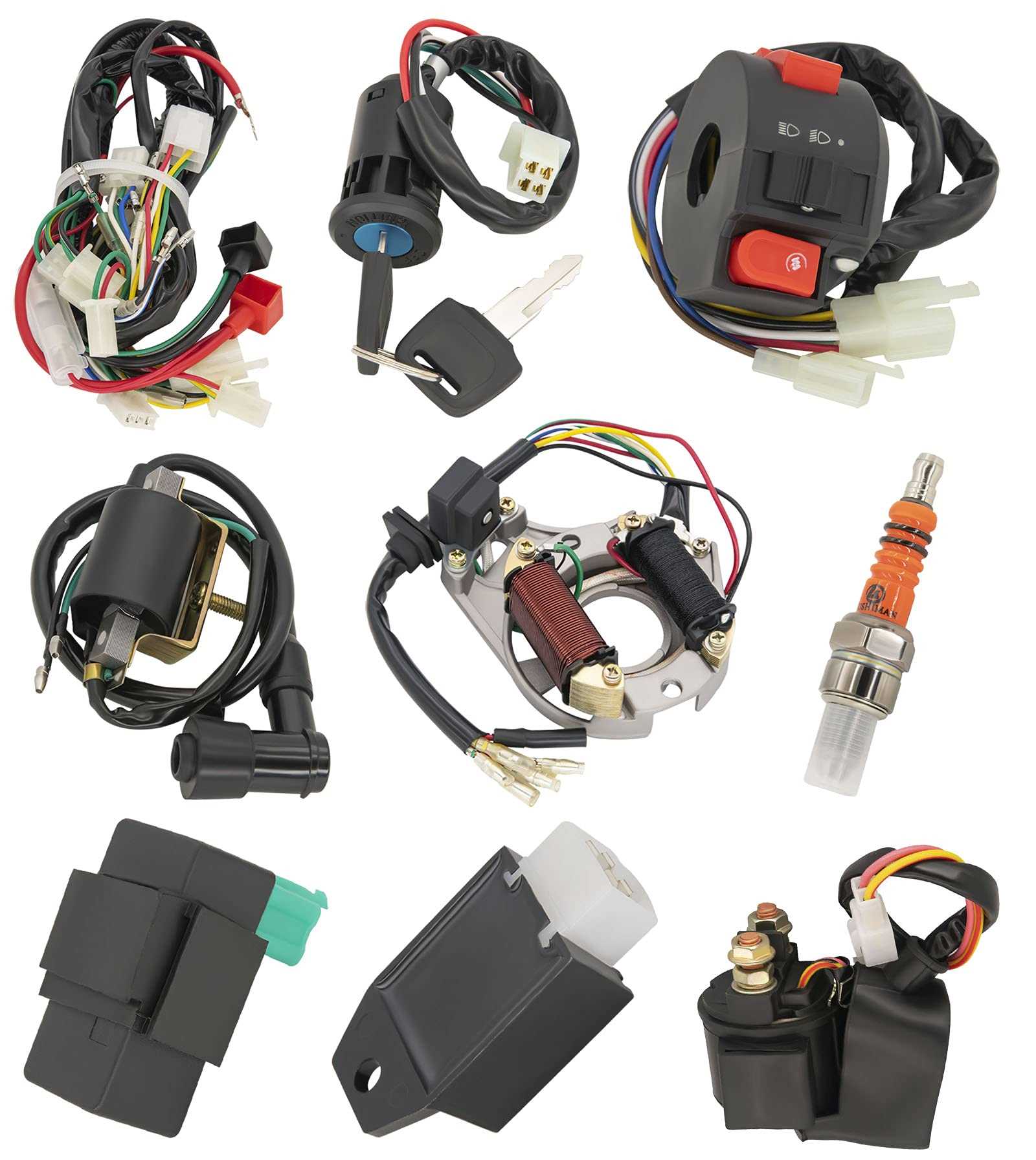 chinese four wheeler wiring diagram