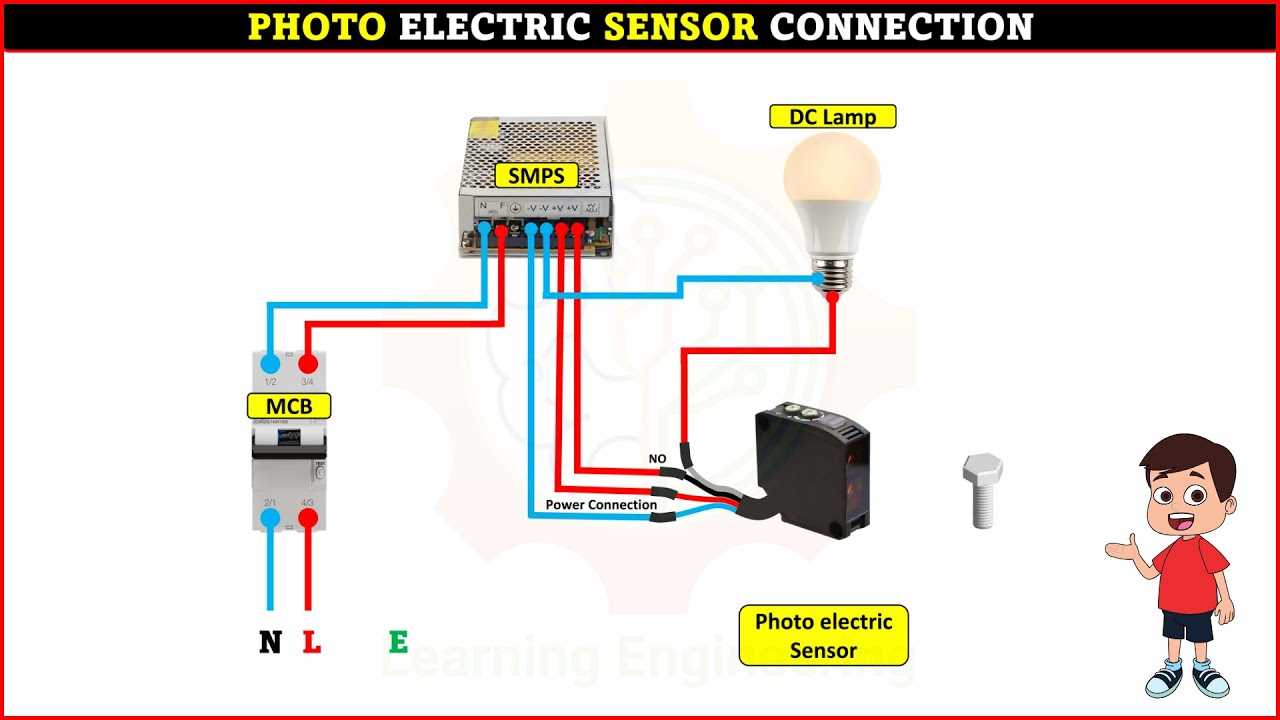 photoelectric eye wiring diagram