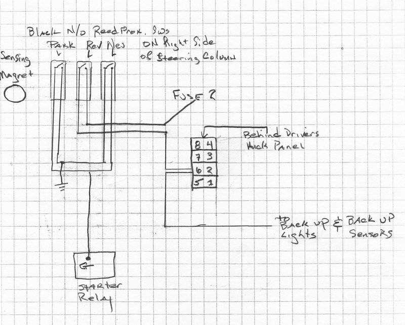 wiring diagram for neutral safety switch