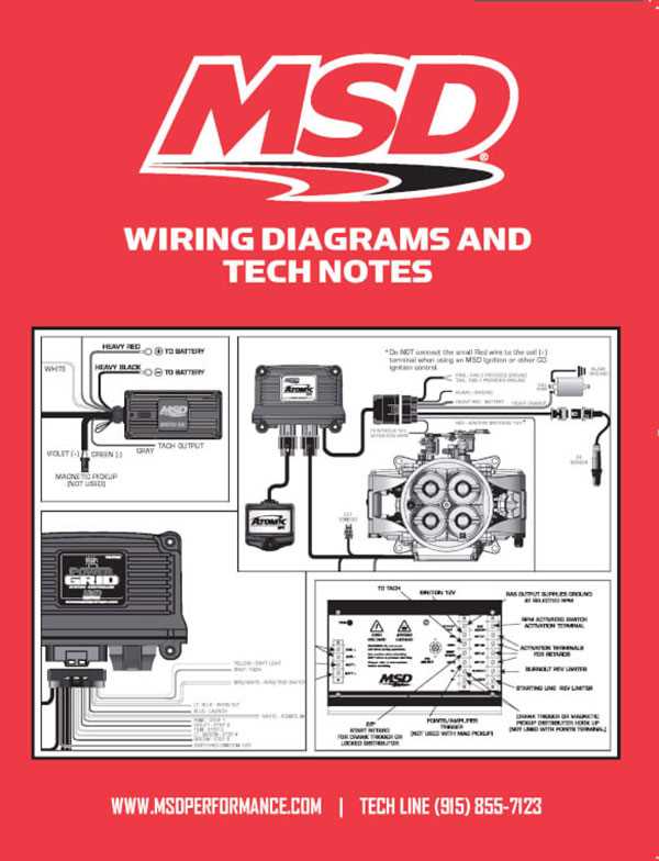 wiring diagram for msd distributor