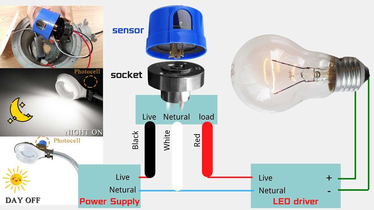 tork photocell wiring diagram