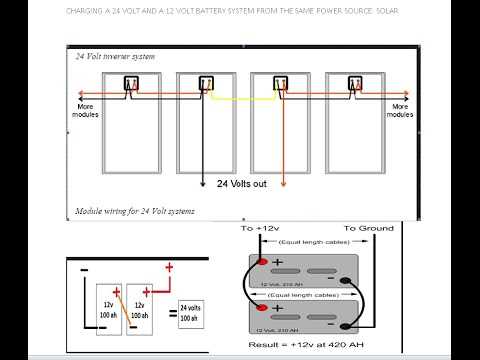 12v vs 24v battery wiring diagram