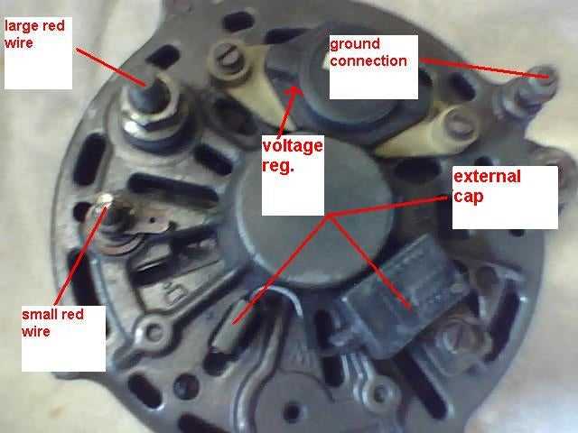 alternator exciter wiring diagram