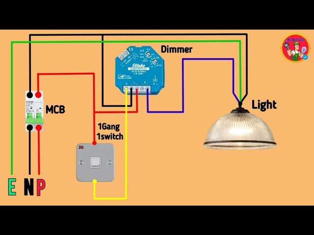 wiring diagram dimmer