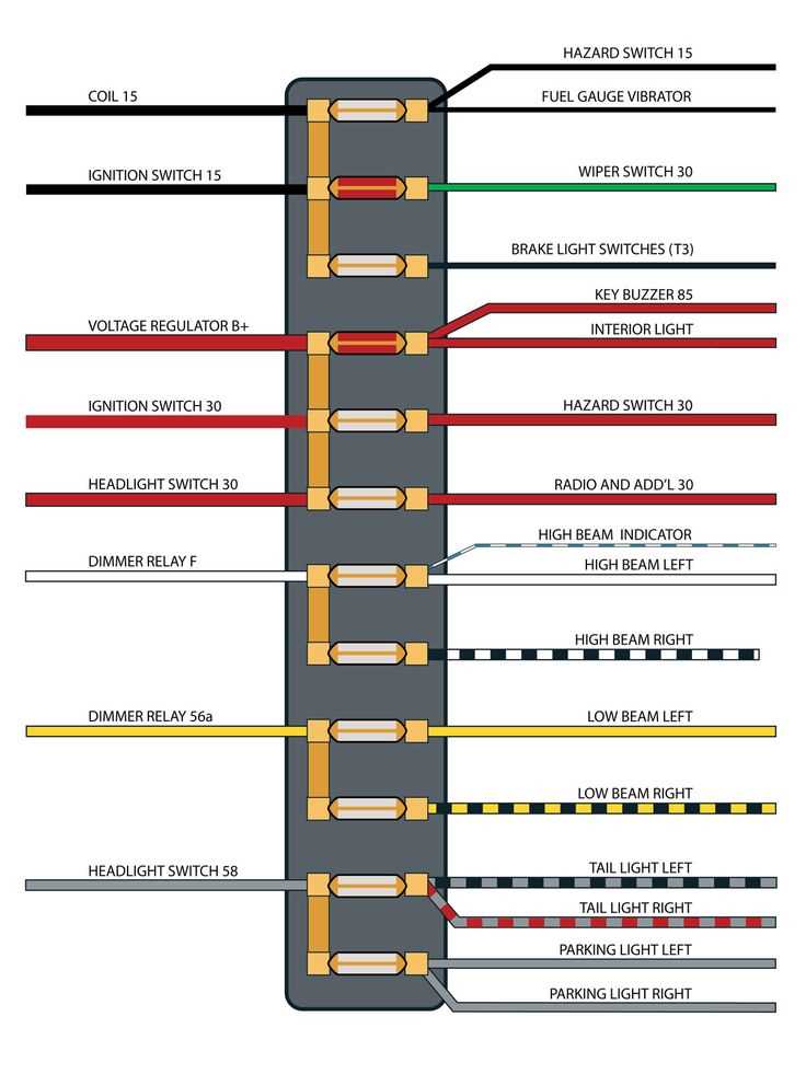 1974 vw beetle wiring diagram