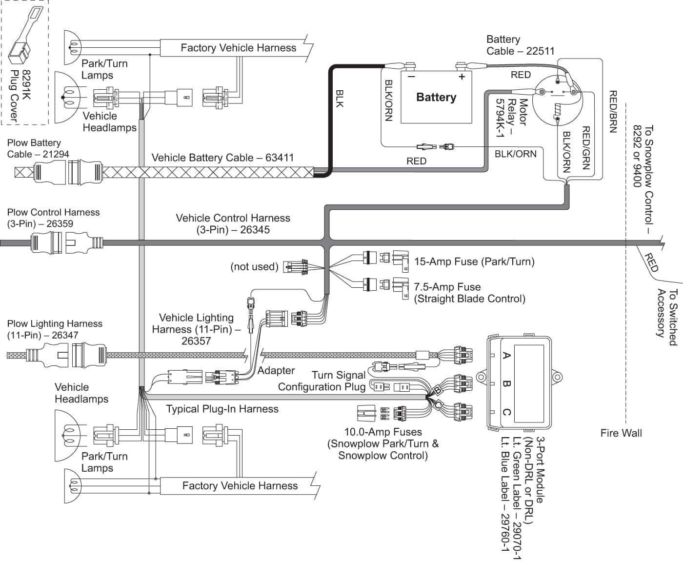 older western plow wiring diagram