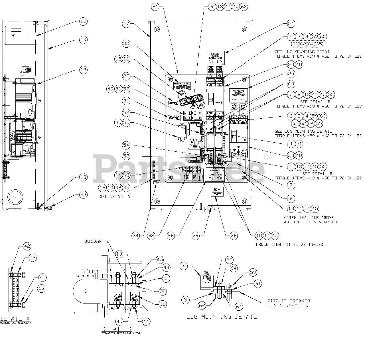 200 amp automatic transfer switch wiring diagram