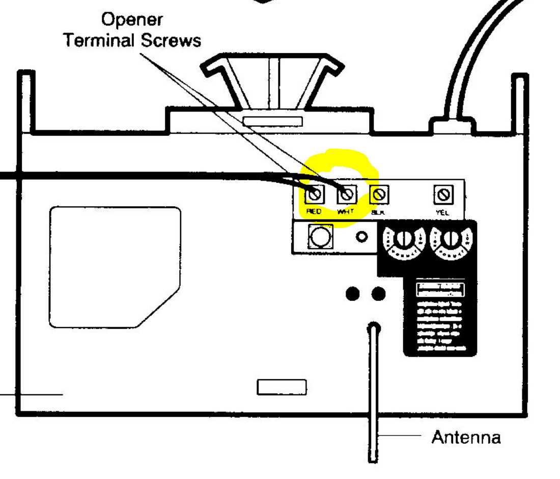 schematic liftmaster wiring diagram