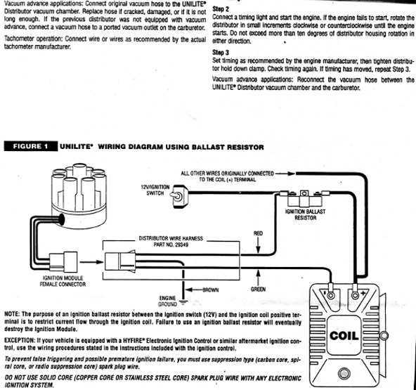 mallory unilite wiring diagram