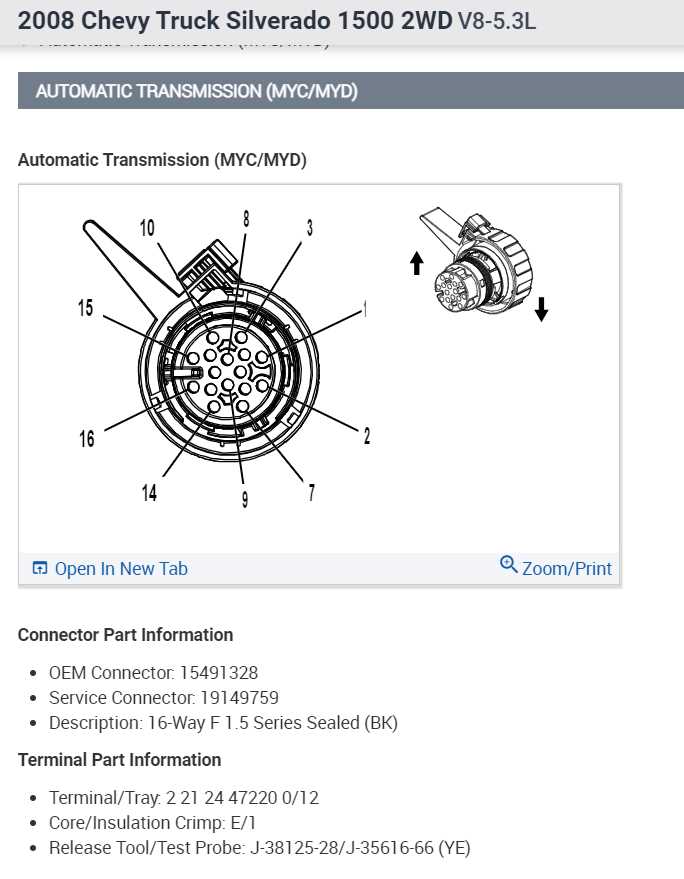 wiring diagram 2008 chevy silverado