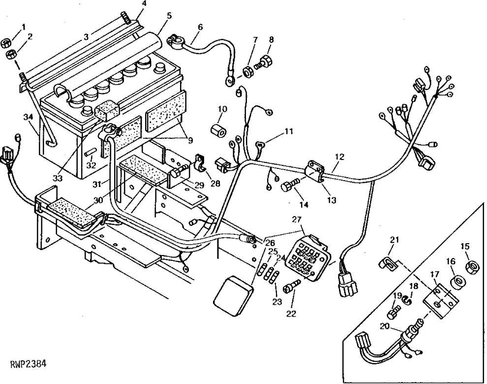 ford 850 tractor wiring diagram