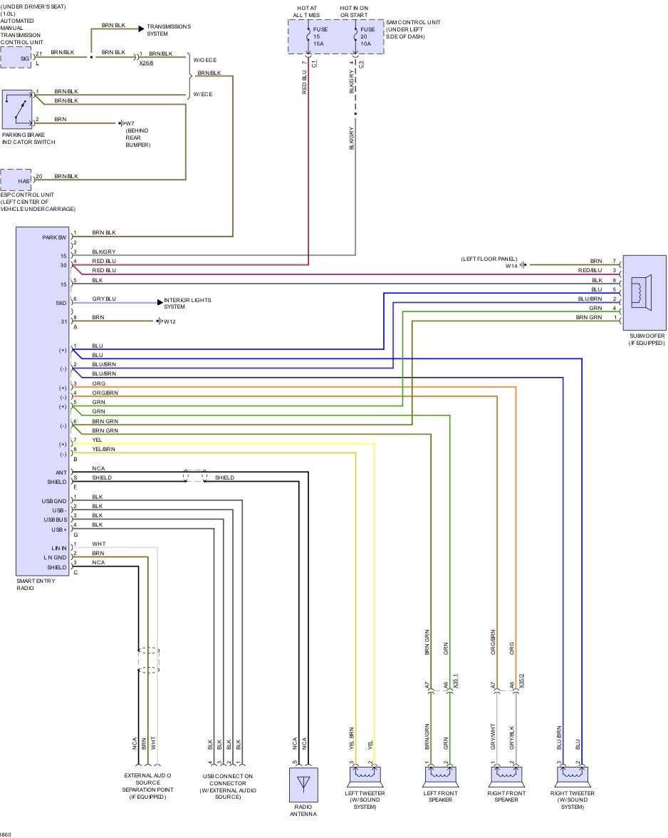 clarion radio wiring diagram code