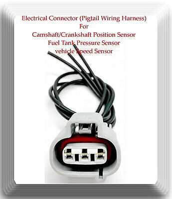 crankshaft position sensor connector 3 wire crank sensor wiring diagram