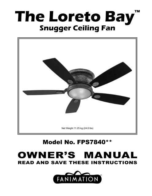 fanimation wiring diagram