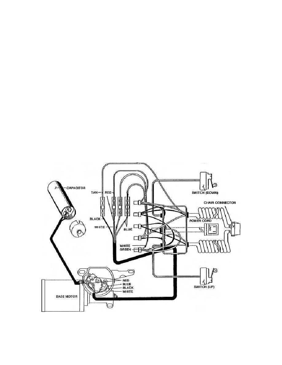 lift wiring diagram for electric recliner