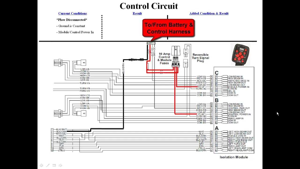 western unimount snow plow wiring diagram