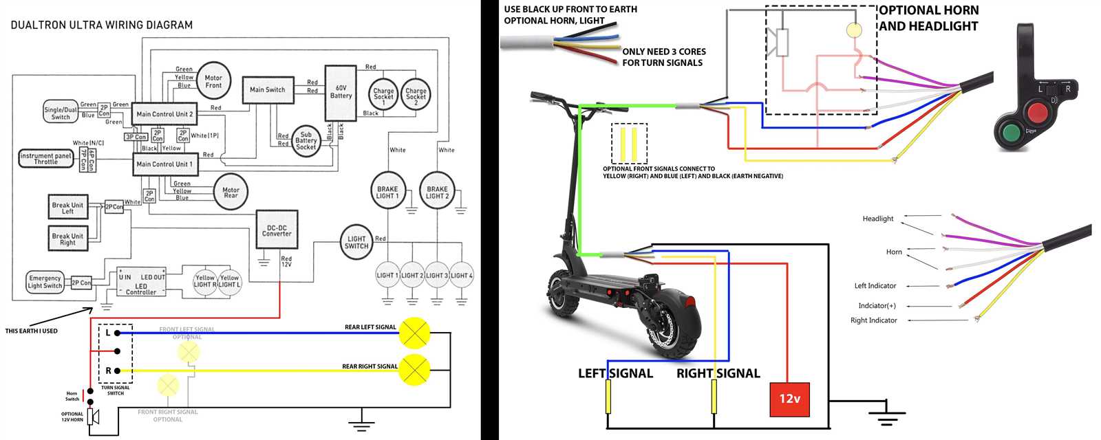 aftermarket turn signal wiring diagram