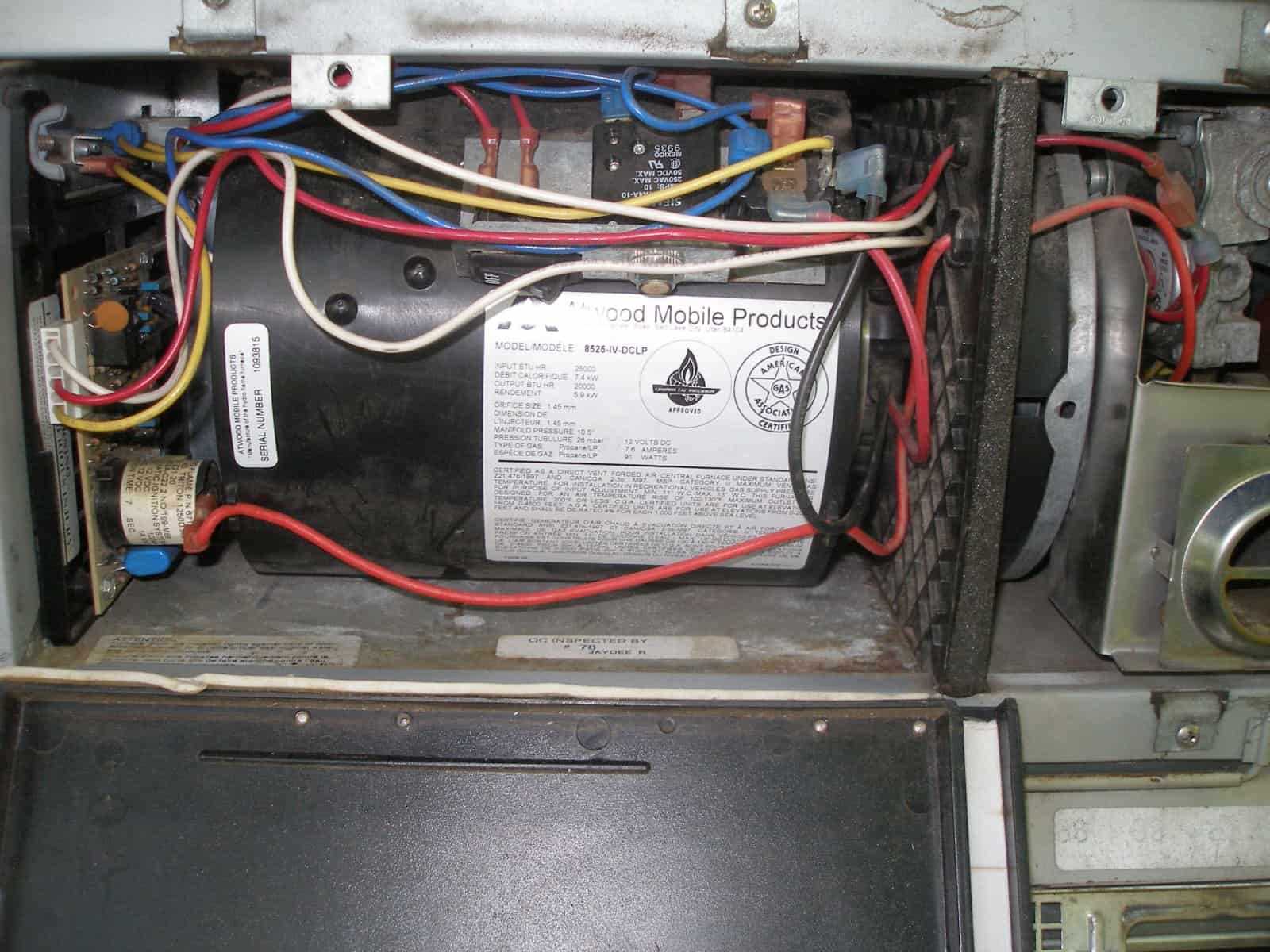 camper furnace wiring diagram