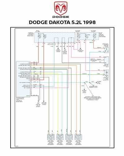 1998 dodge dakota radio wiring diagram