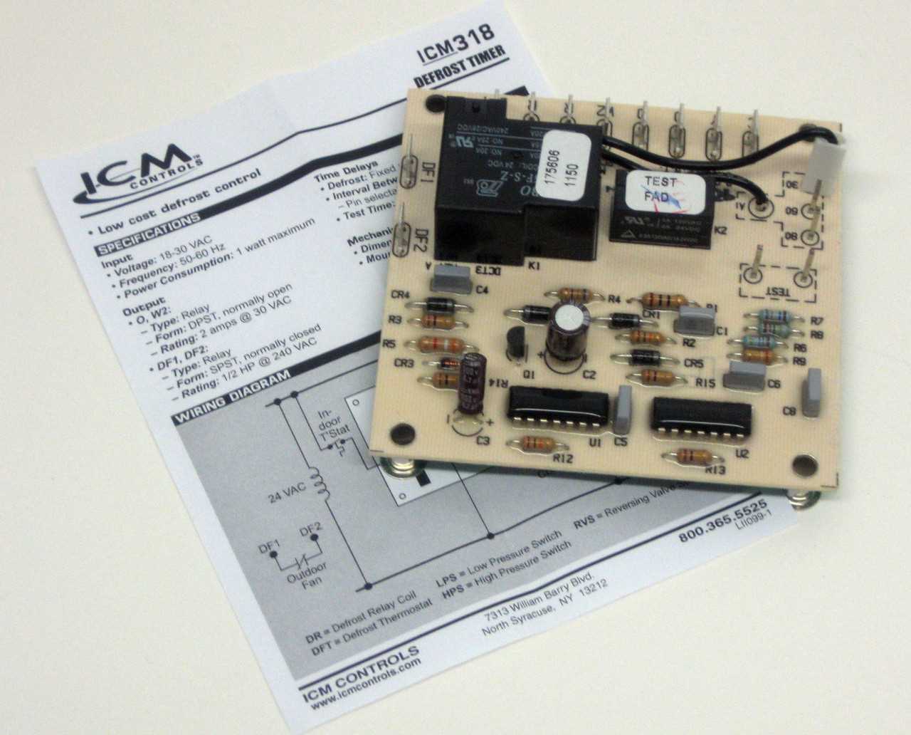 goodman defrost board wiring diagram