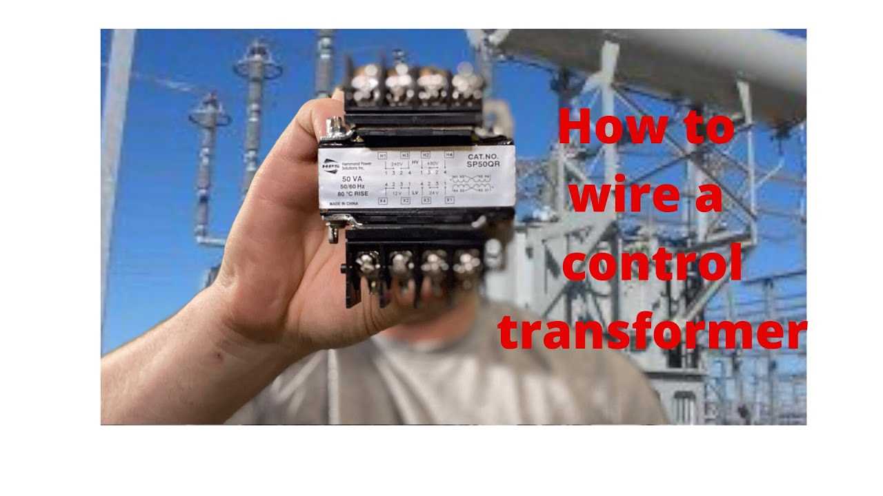 control transformer wiring diagram