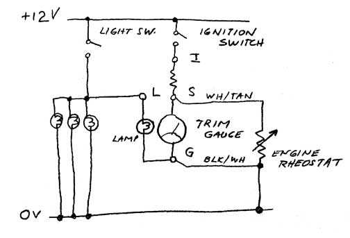 marine fuel gauge wiring diagram